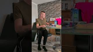 Lady Attaches a Tape to Guy’s Cop of Coffee Causing It to Spill All Over Him
