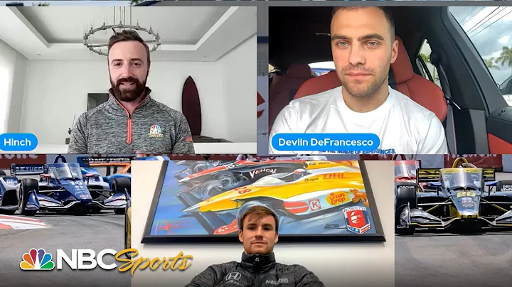 Andretti Autosport's Devlin DeFrancesco and Kyle Kirkwood recap airborne wrecks | Motorsports on NBC