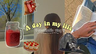 A day in my life 🥣🐾 || pretty sky, study, parcels unboxing etc. || aesthetic vlog eps 17 🍰