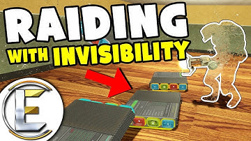 Raiding With Invisibility - GMOD DarkRP (It makes Robbing Bases Easy Sneak Into People