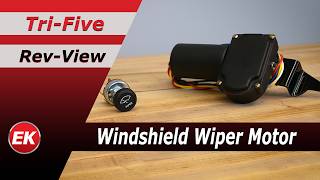 1955-1956 Chevy Electric Windshield Wiper Motor Rev-View! 1955 Oldsmobile Super 88 Wiper Motor