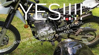 2023 Honda Xr150L Gas Tank Fairing Gas Tank Removal