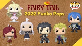 Funko Pop! Fairy Tail Set of 5 - Erza Scarlet, Jellal Fernandes, Laxus  Dreyar, Mavis Vermillion and Mirajane Strauss