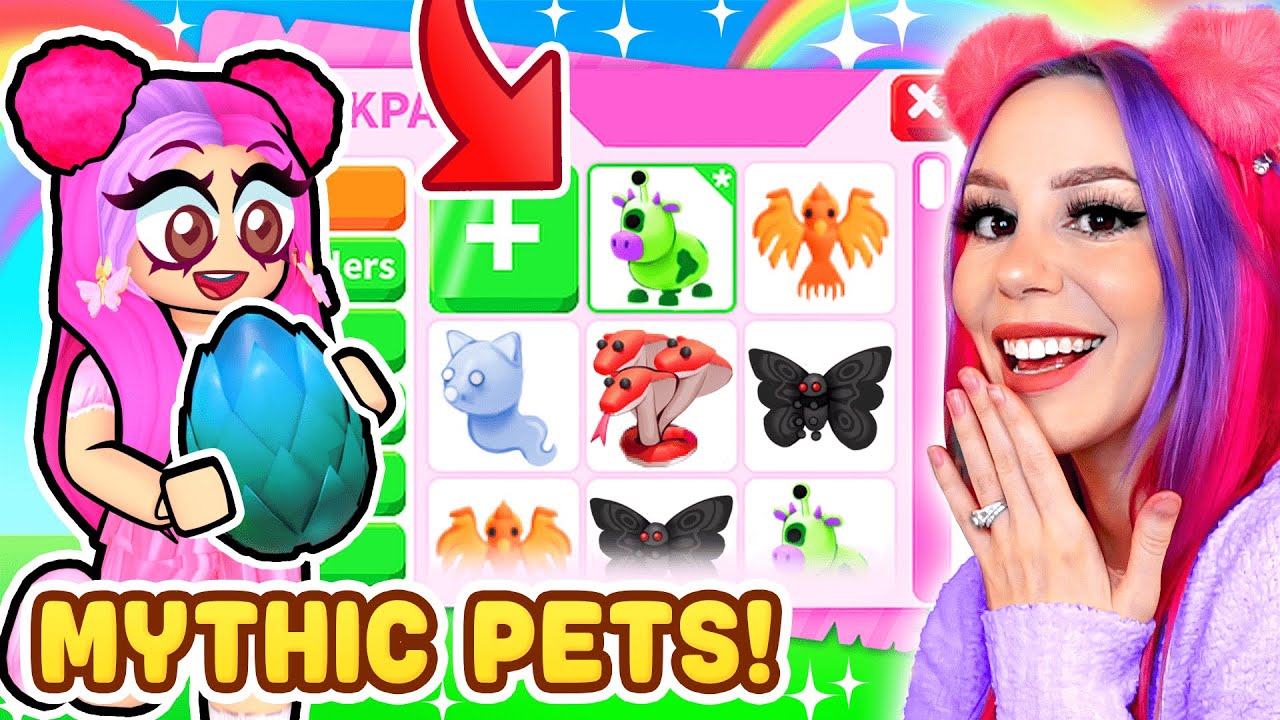 Every Mythic Egg Pet in Roblox Adopt Me!