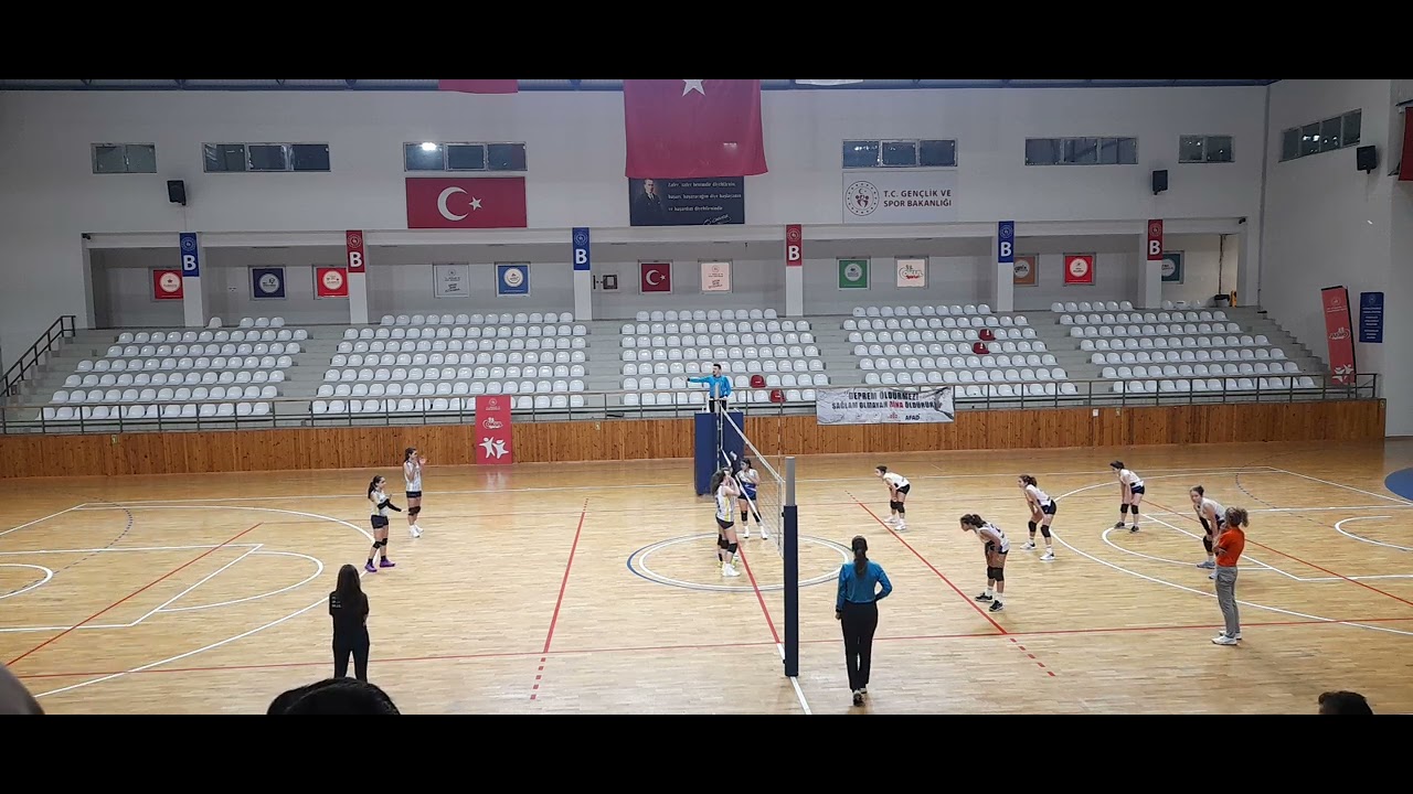 Tuzla rekor- Marmara elit Midi kızlar voleybol maçı 1. Set 2. Kısım  5 Nisan 2025