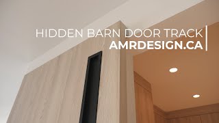 Hidden Barn Door Track
