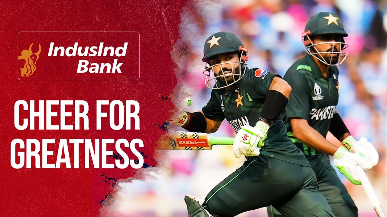 IndusInd bank presents Cheer for Greatness: Pakistan vs New Zealand
