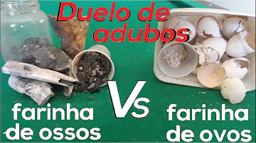 Qual é a função da farinha de osso?