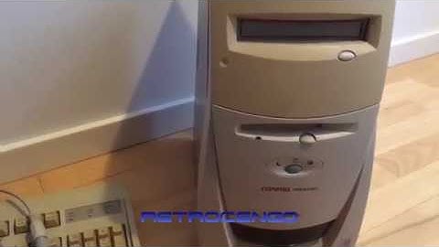 AMD K6-2 3D 400MHz Compaq Presario 5240 retro pc for MS-DOS win 98 gaming