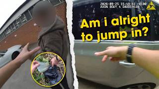 Am I alright to jump in | Public help police catch fleeing drug dealer