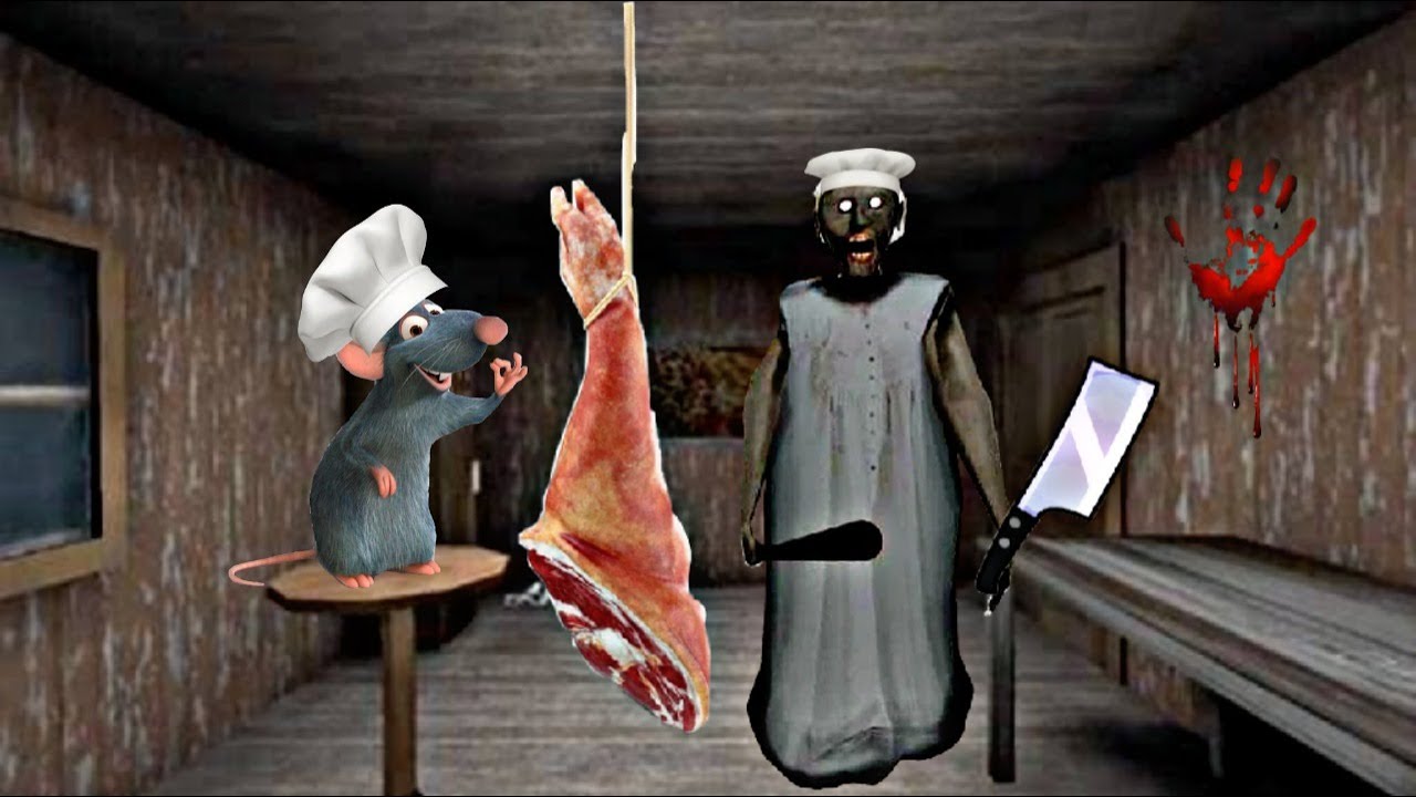 جراني اشتغلت جزار l لعبة الجدة الشريرة جراني granny game