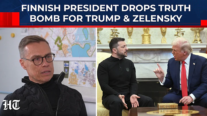 Finnish President Exposes Trump & Europe's Failure, Stubb Admits 2025 Ukraine Peace 'Impossible'