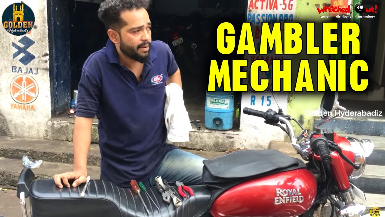 Gambler Mechanic | Hyderabadi Funny Video | 2021 Comedy Video | Abdul Razzak | Goden Hyderabadiz