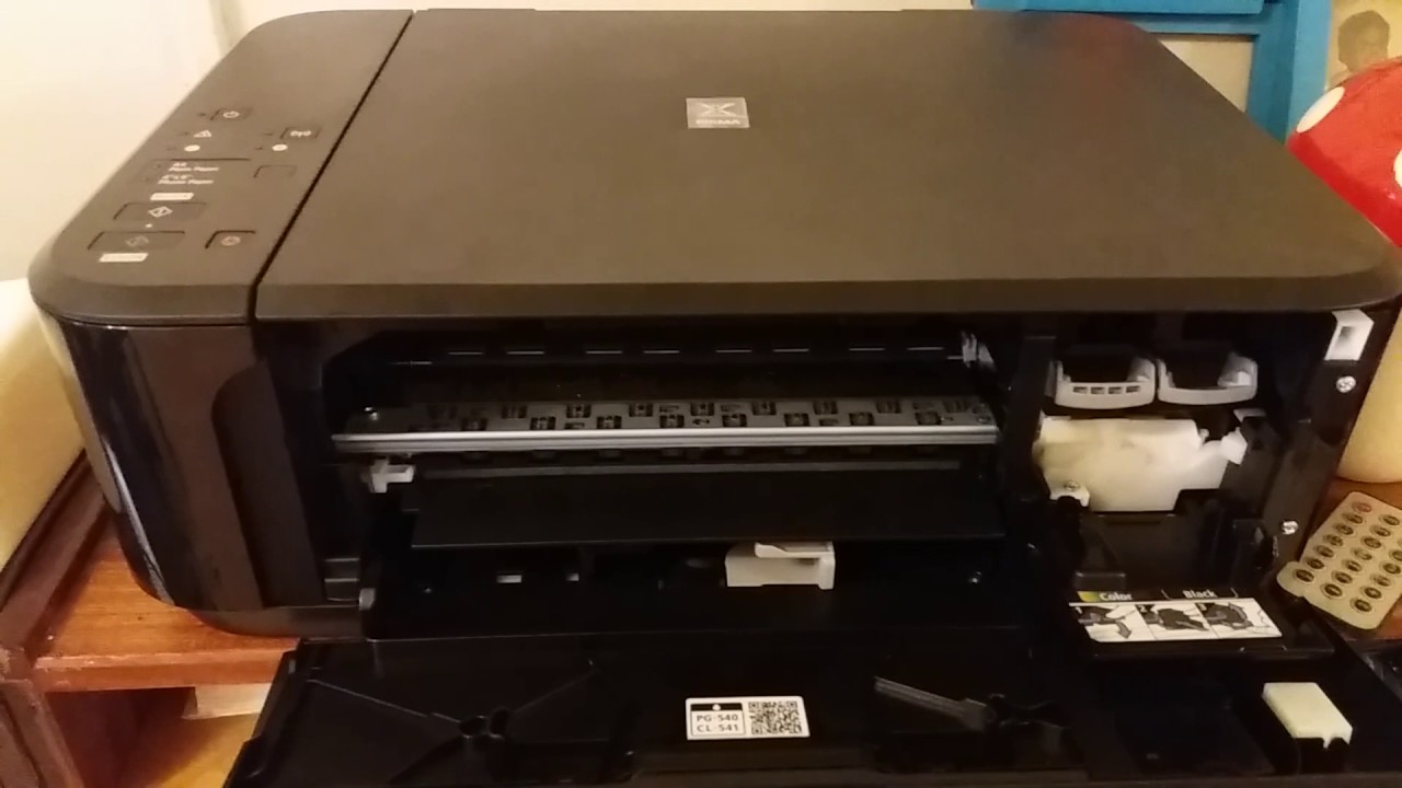 Canon Pixma MG 3650 : Changing Ink Catridges. 