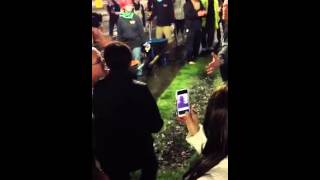 Fire walk tony Robbins NY 2012