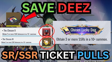 SR/SSR TICKET PULLS OMG | Etheria Restart