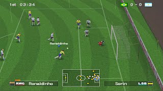 Winning Eleven 10 | Brazil vs Argentina (PS2)