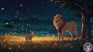 The Lion and the Lost Gazelle Fable - A Friend in Need is a Friend Indeed