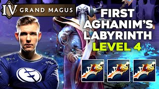Aghanim's Labyrinth Grand Magus HIGHEST Level - FIRST in the WORLD - TI10 Summer Event Dota 2