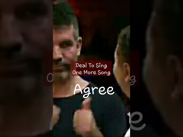 Deal To Sing One More Song . class=