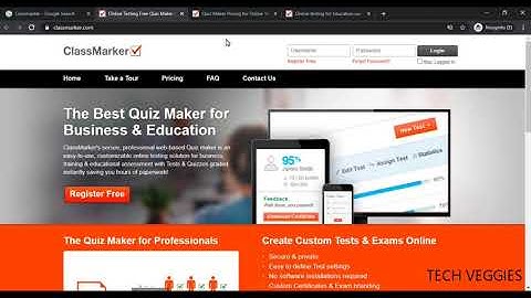 Classmarker: Getting Started with Creating Quizzes and Tests | Tech Veggies