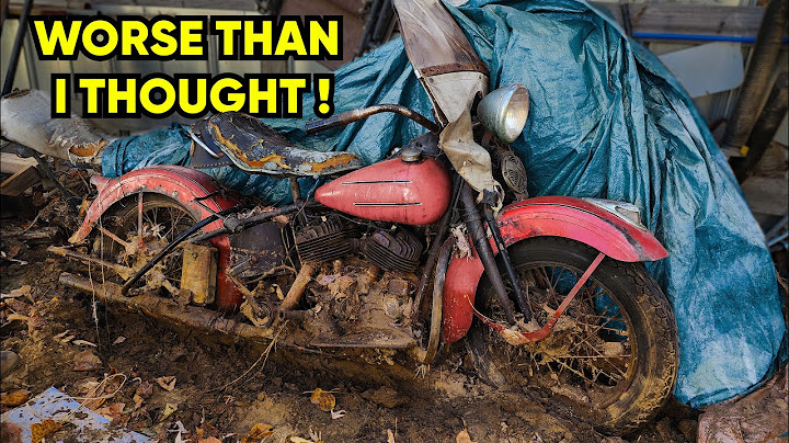 Pouvons-nous sauver cette moto Flathead abandonnée ?