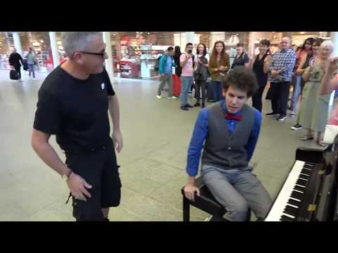 When Dr Boogie Bumped Into Mr Piano - EPIC DUET thumbnail