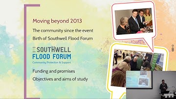 Building a community understanding of flood risk using participatory modelling by Shaun Maskrey