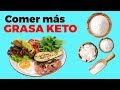 Hack keto 10 formas de comer ms grasa keto para entrar en cetosis rpidamente