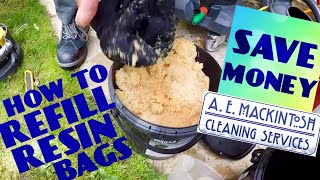 Save Mony By Refilling Your Resin Bags!  For Hydro Power DI