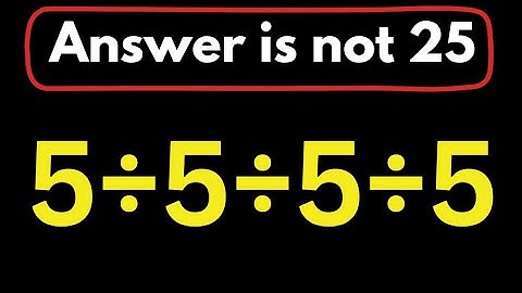 “Maybe Only 1 in 10 People Solve This Simple PEMDAS Problem!”