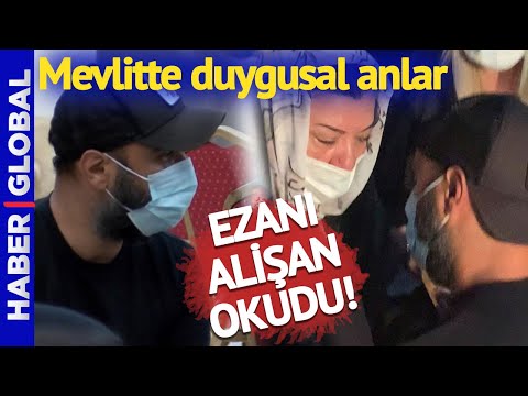 Selçuk Tektaş'ın Mevlidinde Duygusal Anlar! Ezanı Alişan Okudu, Annesine Sarılıp Ağladı