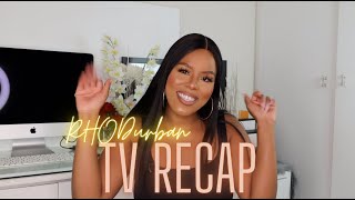 JOJO WELCOME TO THE HOT SEAT | REAL HOUSEWIVES OF DURBAN TV RECAP 