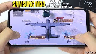 Samsung Galaxy M34 PUBG Gaming test | Exynos 1280