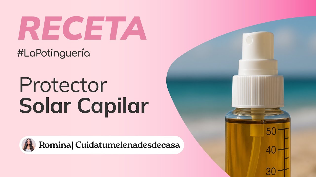 Cómo hacer Protector Solar Capilar 🌞💆🏼‍♀️ Aceite de Frambuesa🍓🥣 Jabonarium 