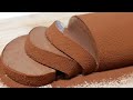 How to make chocolate mousse cake 【Made with gelatin】なめらかチョコレートムースケーキ【簡単♪ゼラチンで作る天使の食感】