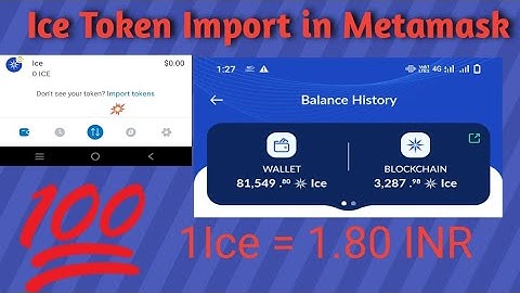 ICE Token Kaise Sell Kare And Token Import metamask to okx Exchange transfer Spot Trading #ice