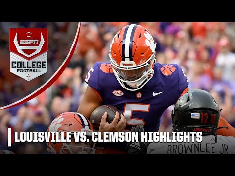 Louisville cardinals vs. Clemson tigers | full game highlights