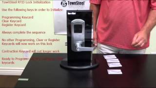 Initialize RFID lock