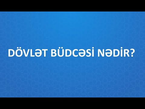 Video: Büdcə sekvestrasiyası - bu nədir?