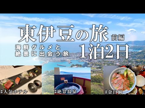 【東伊豆VLOG】ドライブで絶景と海鮮グルメを満喫しまくる旅!第1話【2022年】