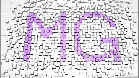 [시포디 모그라프] 블록 떨어진 후 다시 모이는 타이틀:모그라프 셀렉션(Cinema 4D MoGraph Selection & Dynamic Title Motion)