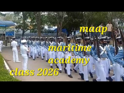 maap maritime academy parade of class 2026 - YouTube