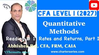 Rate and Return Part I