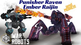 War Robots - Punisher Raven , Ember Raijin , and MORE!!!