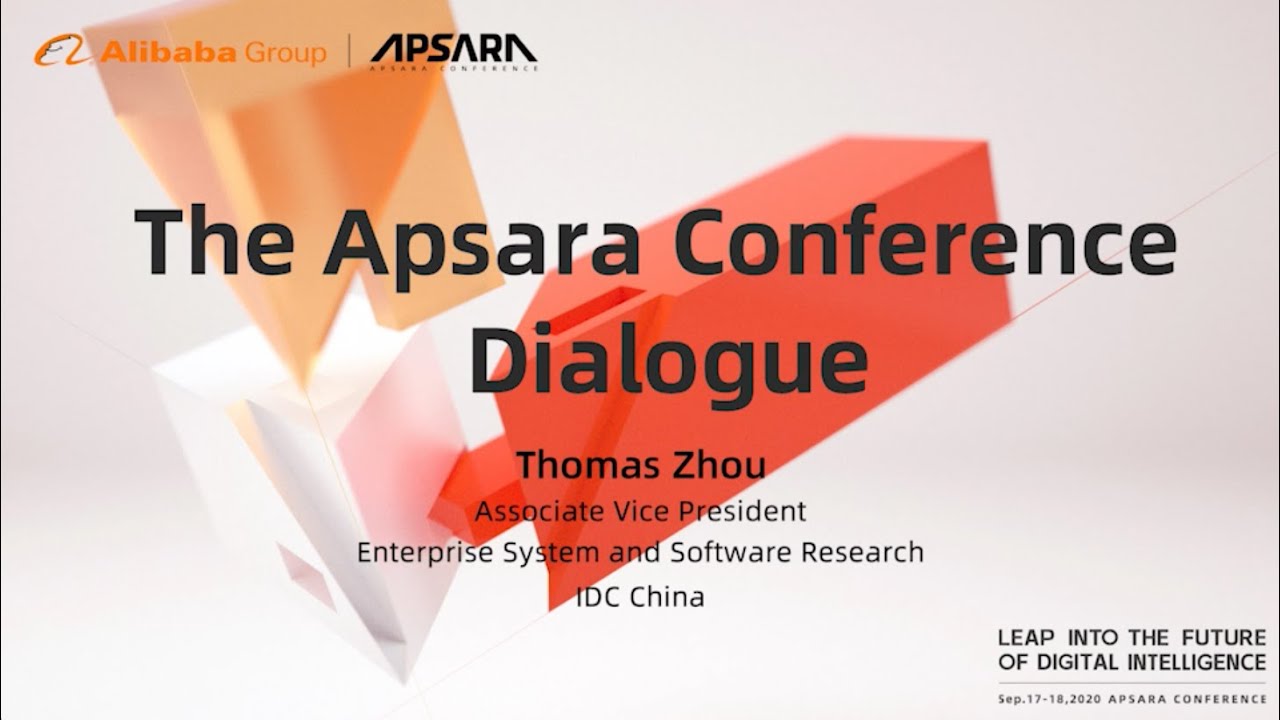 The Apsara Conference Dialogue: Thomas Zhou, Associate VP, IDC China