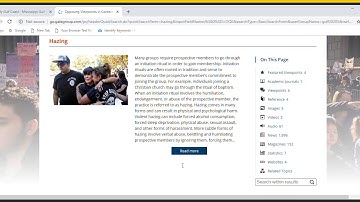 How to use opposing viewpoints database