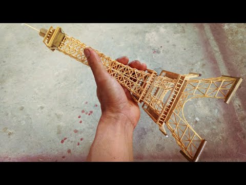 Video: How To Make A Souvenir With The Eiffel Tower