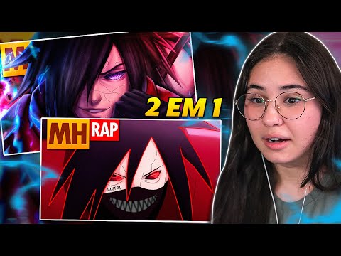 Tipo Madara 1 e 2 ☣️ (Naruto) | Style Trap | Prod. Ihaksi | MHRAP | MAHNIMES REACT