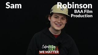 Sam Robinson - We Matter Campaign Sam Robinson - We Matter Campaign